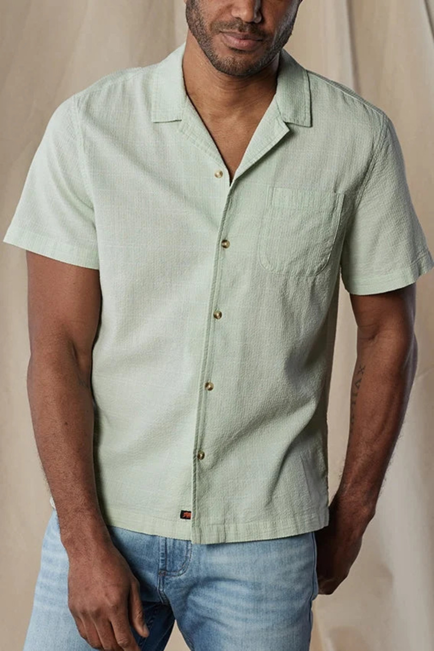 The Normal Brand Pastel Green Stripe Shirt/21371